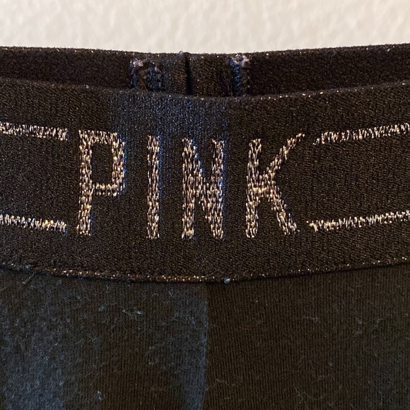 Pink Sparkle Logo Leggings - Picture 2 of 4